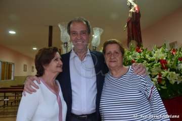  Procesión sin presencia policial en Ojos de Garza (Foto TA)